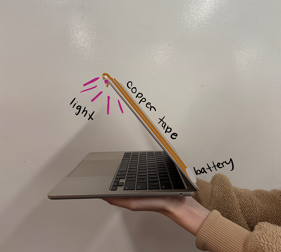 This adds a stylish light to your laptop to add more aesthetic and see things better. 