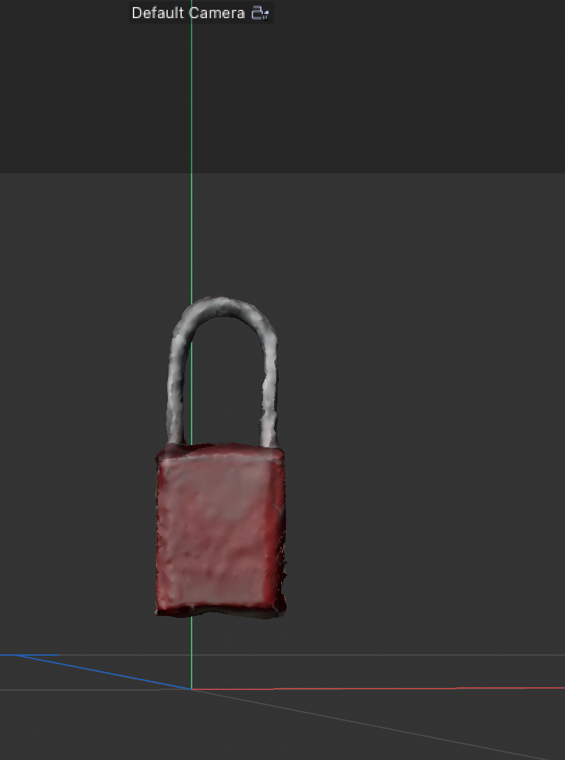 My lock in C4D.