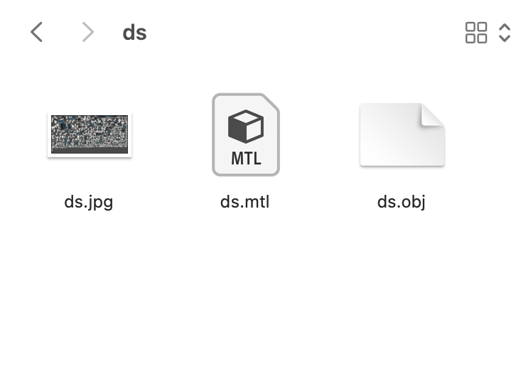 my ds object files