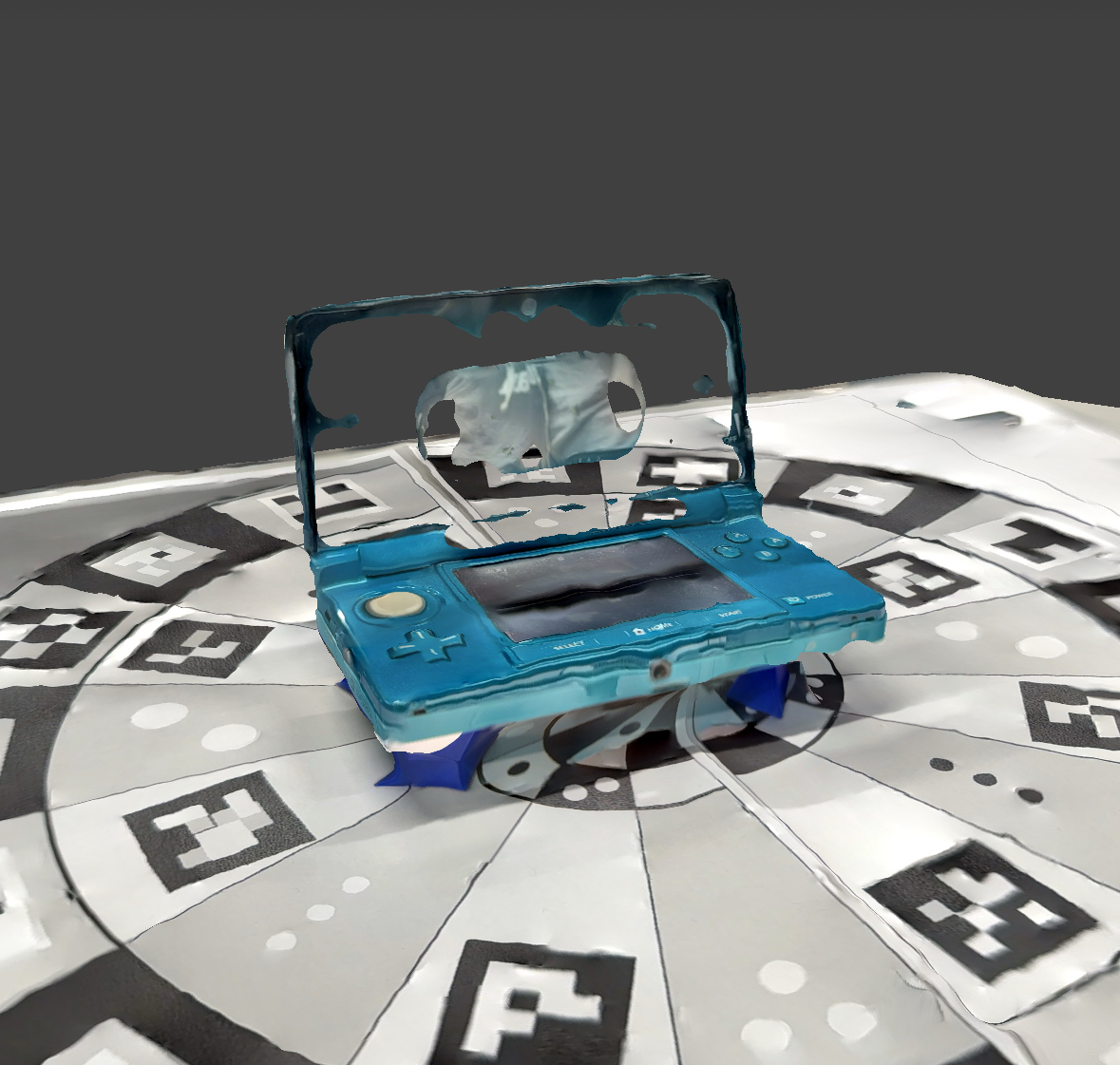 Picture of my DS before rendering.